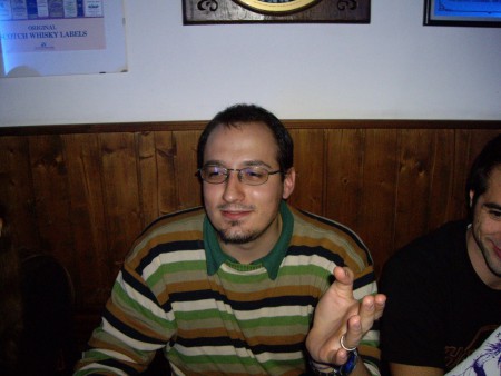 Un giovanissimo Torta